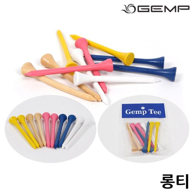 골프티 칼라 나무티 (롱티) (68mm) (HT-731)