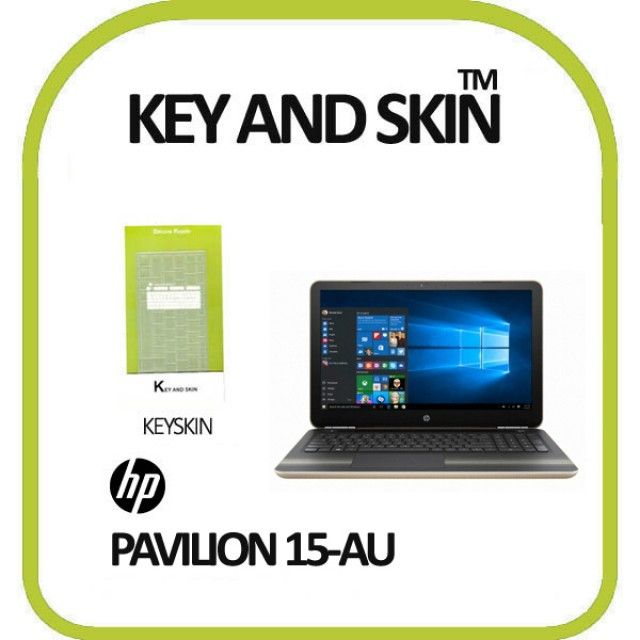 HP 파빌리온 15-AU 노트북 키스킨 키커버 - 내구성 높은 실리콘 소재