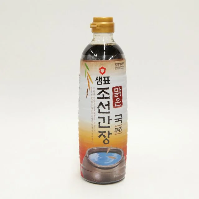 샘표 맑은 조선간장 930ml 국 무침 요리용 간장 추천