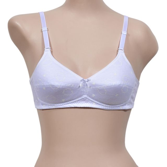 75AA AA컵 브라 2단계 경량 와이어리스