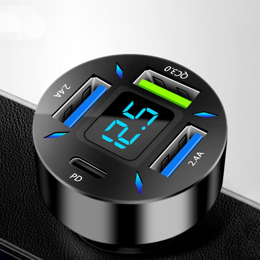 HWA 차량용 고속 충전 시거잭 QC3.0 PD - 듀얼 충전