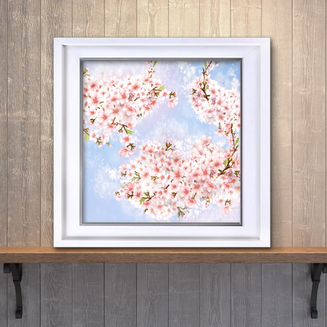 봄 벚꽃 그림 액자 꽃그림 인테리어 벽 장식 30M23 W1