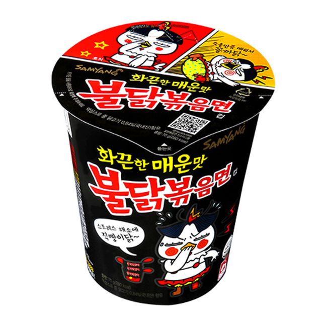 삼양 불닭볶음면 소컵 70g 6컵 4박스 대용량 매운맛