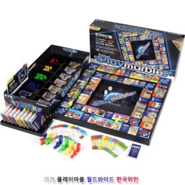 가가 플레이마블 월드와이드 한국위인 - 어린이 학습 보드게임