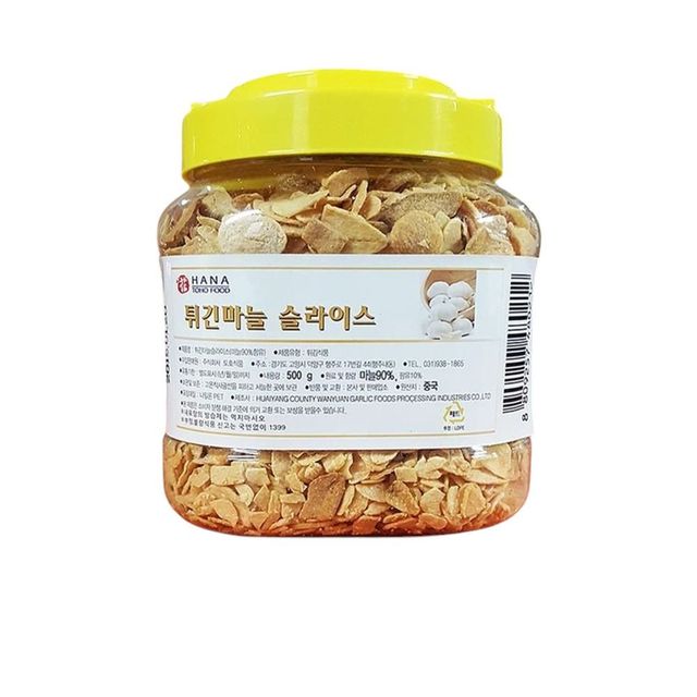 식자재 식재료 도매 튀김마늘 토호 500g x12개