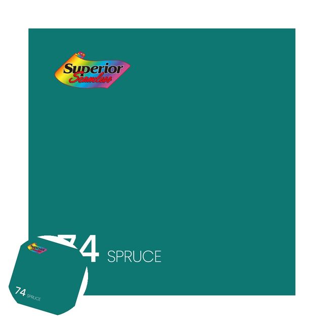크로마키배경천 크로마키스크린 촬영 스튜디오 배경지 2.7 x 11m 74 Spruce