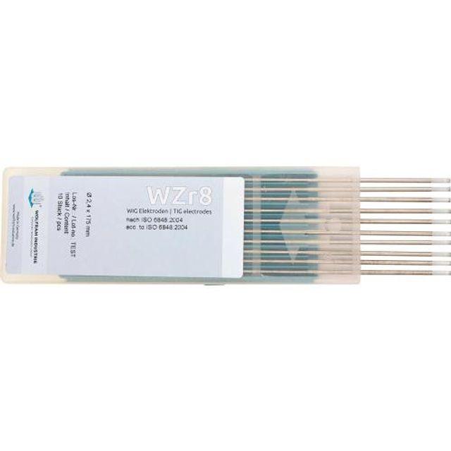 WZr8 울프람텅스텐봉 10EA 2.4x150(지르코늄)