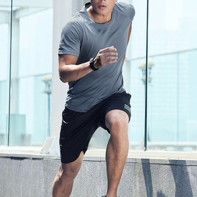 남자 기능성 쿨 티셔츠 냉감 운동용 머슬 반팔티