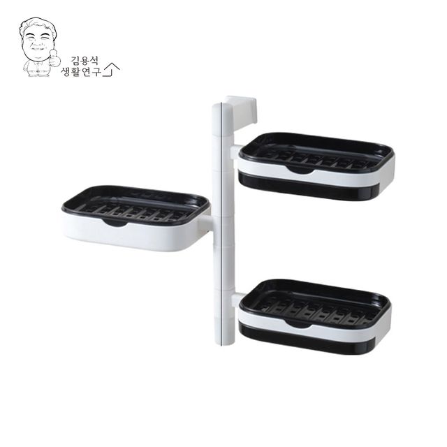 3단 회전 비누받침대 욕실 위생용품
