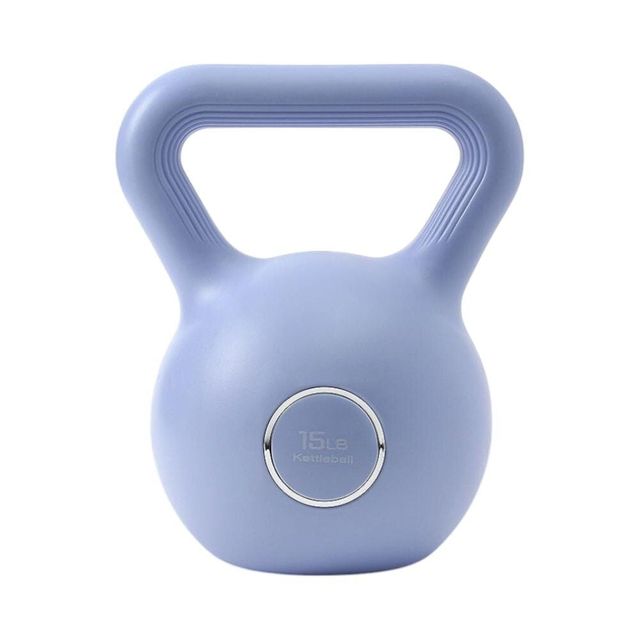 피트니스 케틀벨 6.8kg 블루 근력 운동
