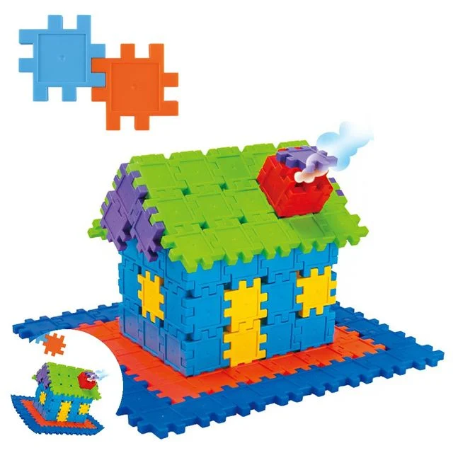 교구블록 감각발달블록 퍼즐블럭 105pcs 유아교육완구
