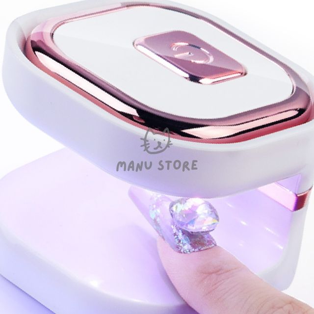 여자친구선물 네일재료도구 미니 휴대용 UV LED 젤네일 램프