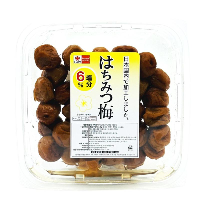 꿀맛 우메보시 270g 매실 절임 일본식 반찬
