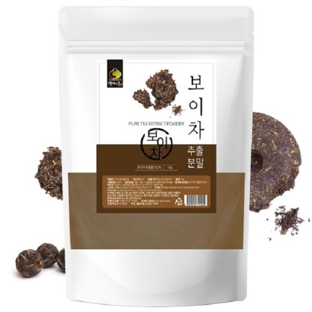 보이차 추출분말 1kg - 다이어트 및 항산화 건강보조식품