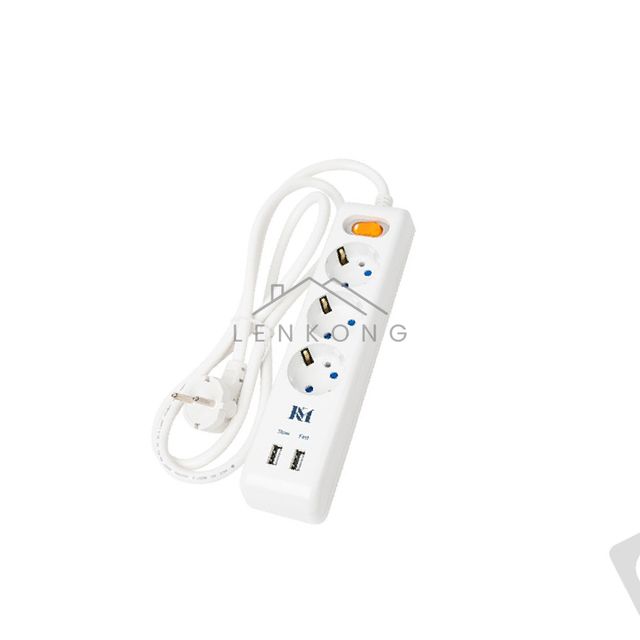 멀티탭USB USB멀티탭 멀티탭/USB타입 3구/1.5SQx10M 16A 1EA