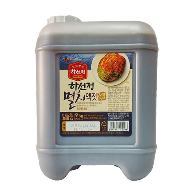 CJ하선정 멸치액젓 9kg - 깊은 감칠맛의 전통 액젓