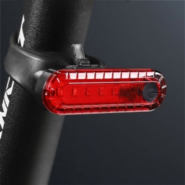 자전거 후미등 USB 충전식 야간 라이딩 안전등