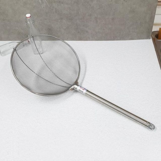 고은망 건지기 건지게 스테인리스 뜰채 뜰망 특대 350mm