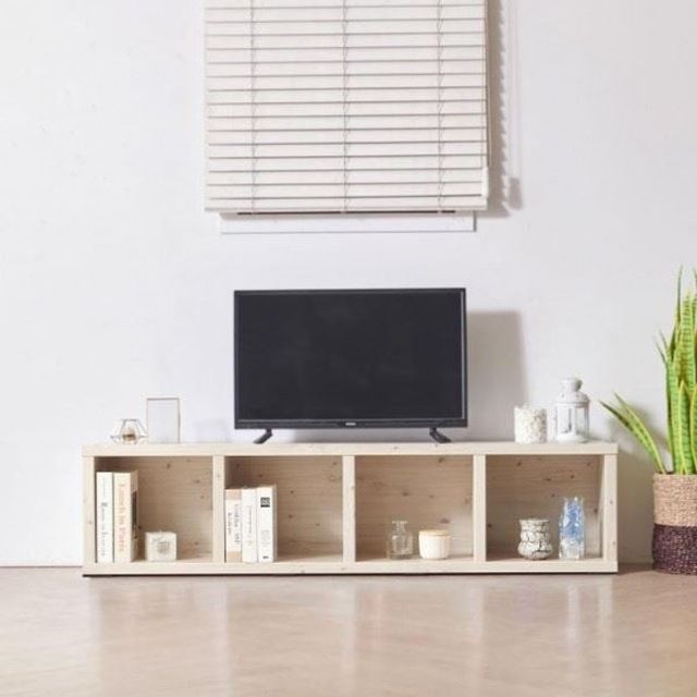 (착불)H6960 낮은 오픈 거실장 1600 4colors GWM