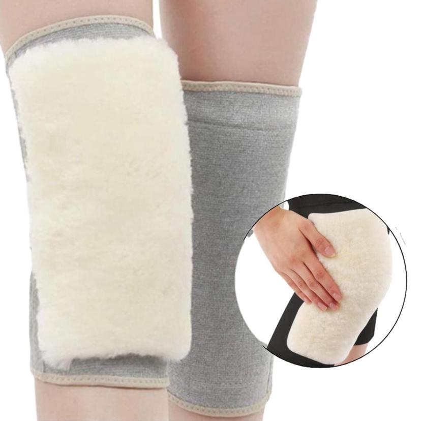캐시미어 방한 무릎 보호대 2PCS - 아웃도어 보온대