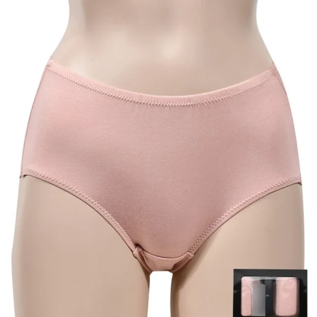 면팬티 여성맥시팬티 맥시 삼각팬티 2매입