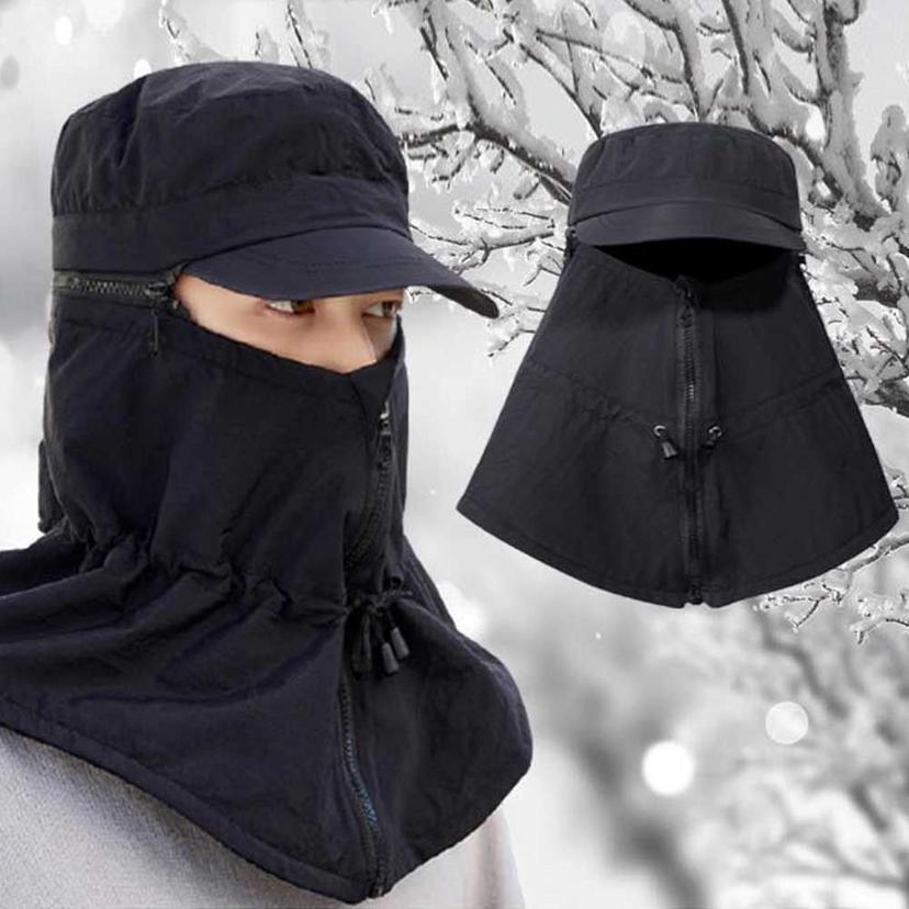 방한 털기모 운동 마스크형 모자 남녀공용 캡모자