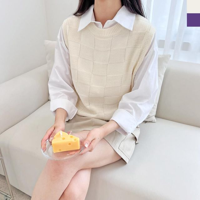 베스트코디 오버핏 루즈핏 여성베스트 조끼 여성