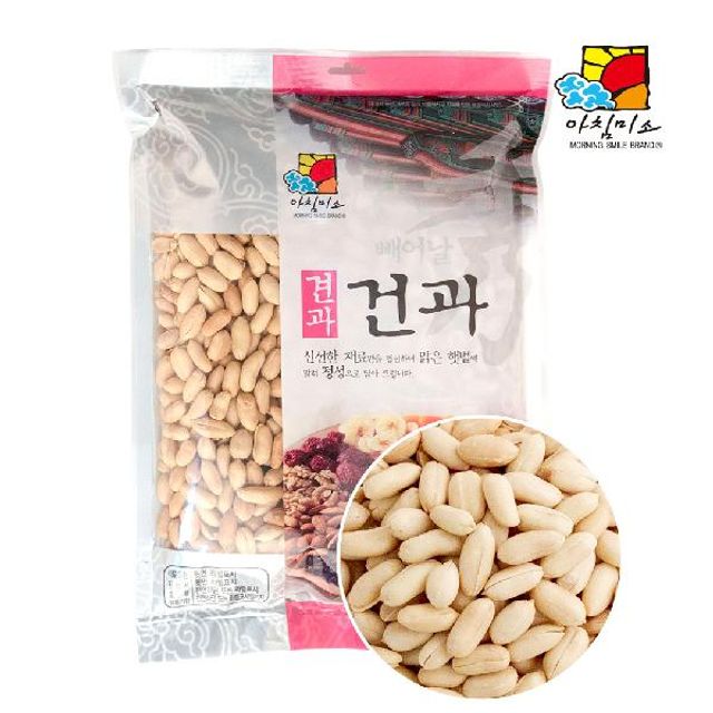 아침미소 조미땅콩 1kg - 고소한 맛과 영양 가득한 간식
