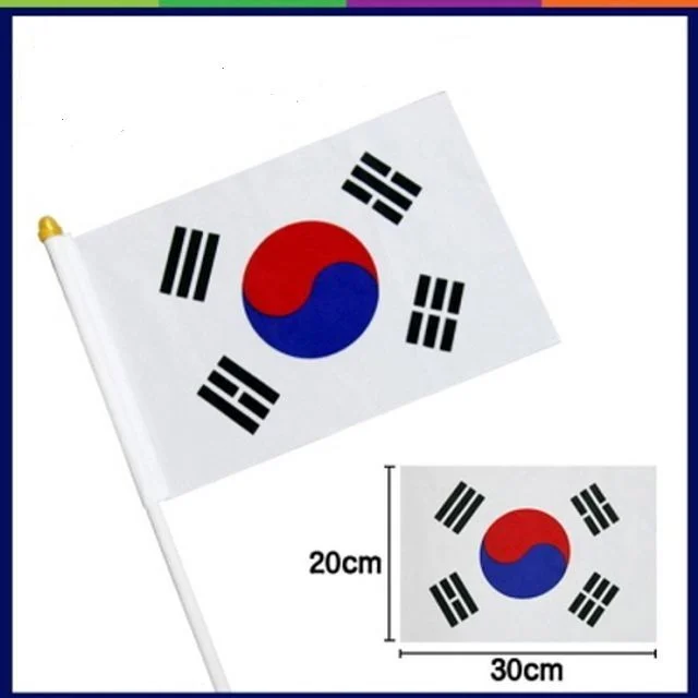 수기용 태극기 흔들이태극기 23x30x51cm 인테리어 소품