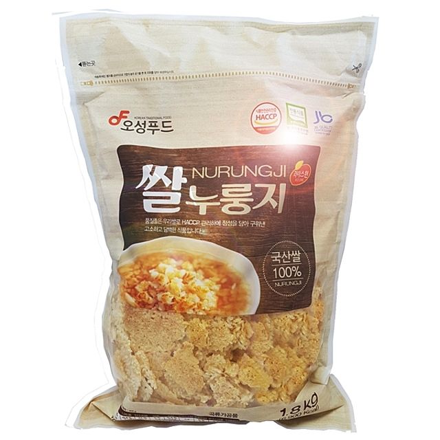 오성푸드 1.8kg 대용량 고소한 쌀 누룽지