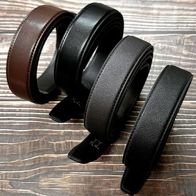 소가죽벨트끈 국산 교체용 플럼도트 유공110cm