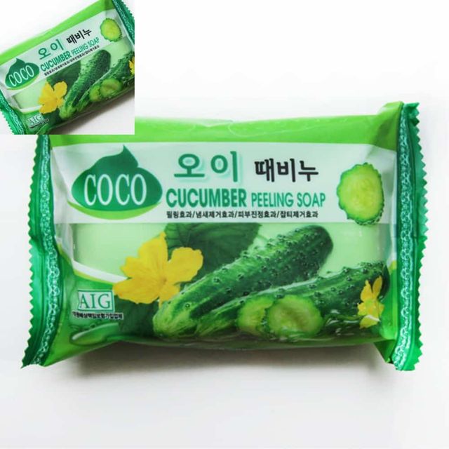 성원오이때비누 오이비누 얼굴각질제거 목욕때비누 향수때비누