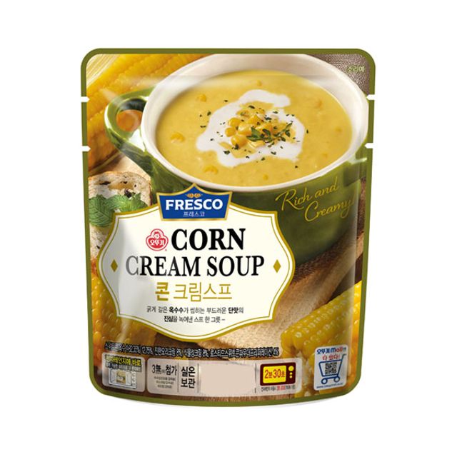 오뚜기 프레스코 콘크림 스프 180g 간편식 스프 추천