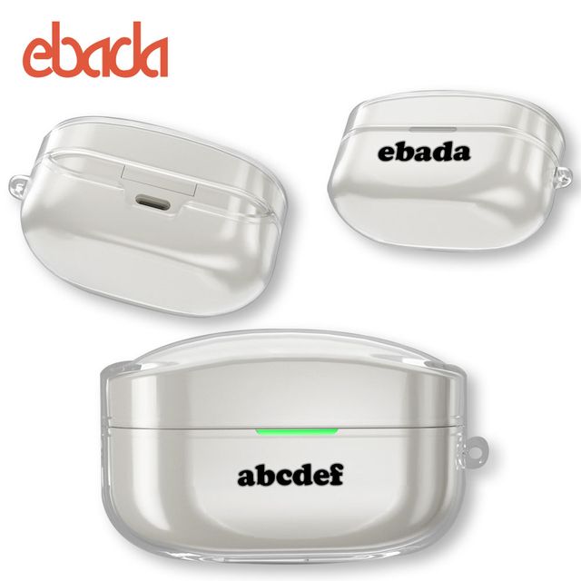 ebada 소니 WF-1000XM4 투명 젤리케이스 - 이니셜 각인 가능