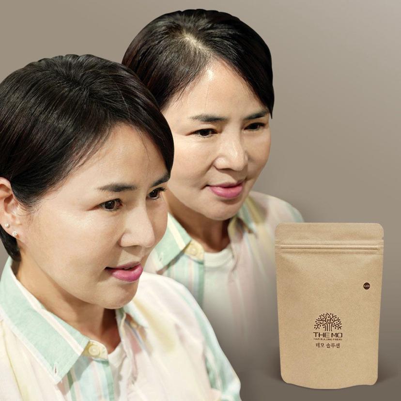 더모솔루션 한방 천연염색 흑채 리필 35g 정수리 탈모