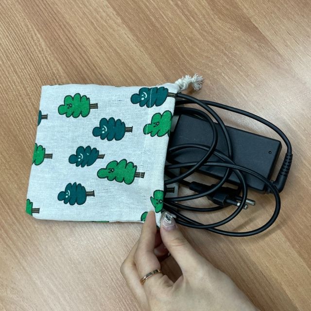 복조리 더스트백 조리개파우치 소 - 컴팩트한 의료용 수납 파우치
