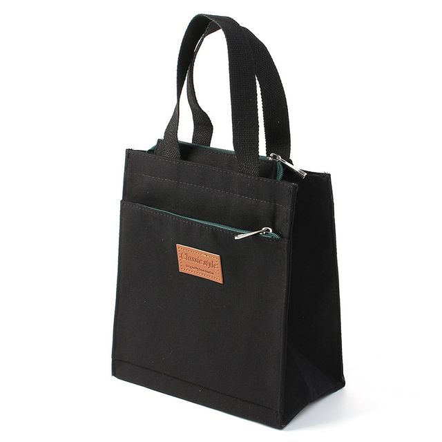 여자가방 캐주얼캔버스백 캔버스 토트백 25x28.5cm 블랙