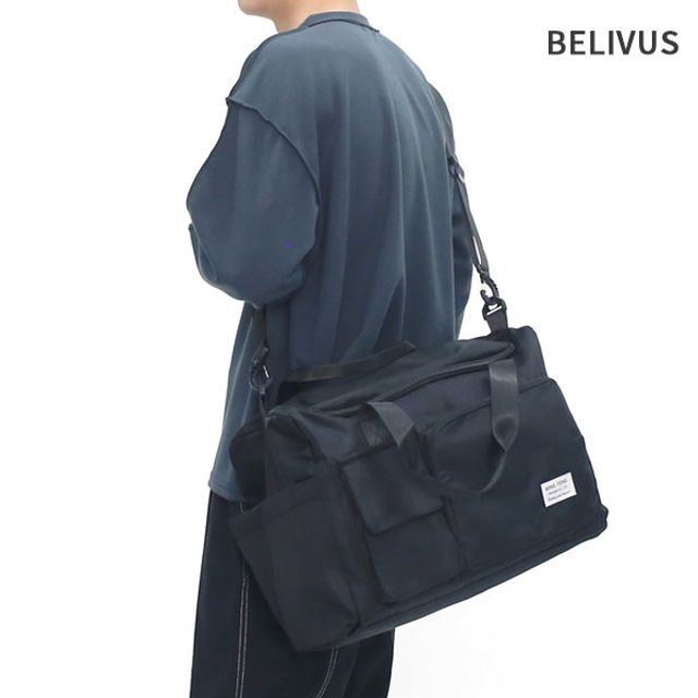 빌리버스 보스턴백 여행크로스백 보조 짐가방 BJE277