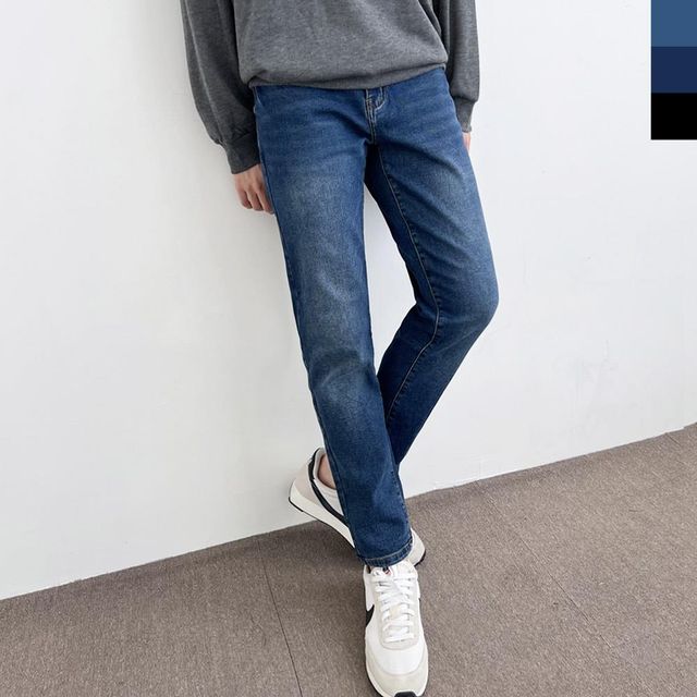 남성의류 남자청바지 빅사이즈 스판 루즈핏 데님