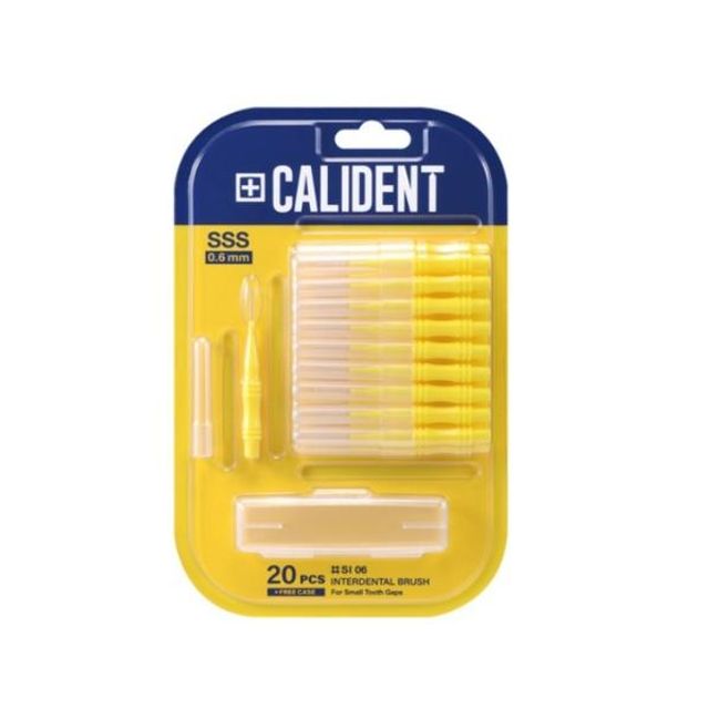 칼리덴트 치간칫솔 0.6ml 20개입 애경