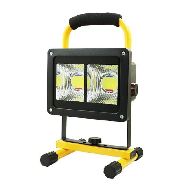 LED 충전식 투광기 100W 작업등 야외조명