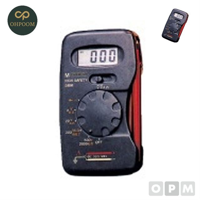 전류측정기 멀티메타 멀티테스트디지털소형 HD 900N DC500V DC200mA