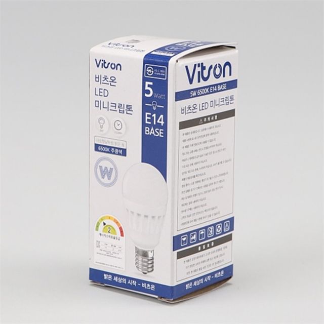 LED 미니 크립톤 5W E14 주광 선반조명 5W전구 실내조명