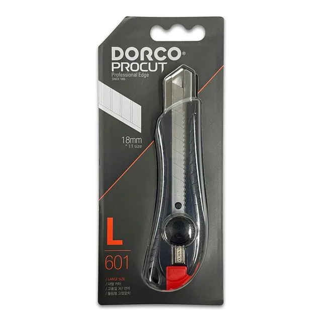 도루코 커터칼 18mm L601 커터기