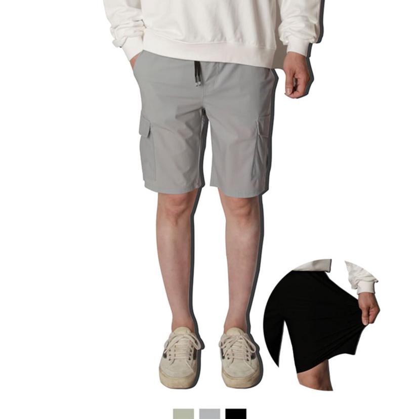 인절미 스판 냉감 원단 남자 반바지 여름 기능성