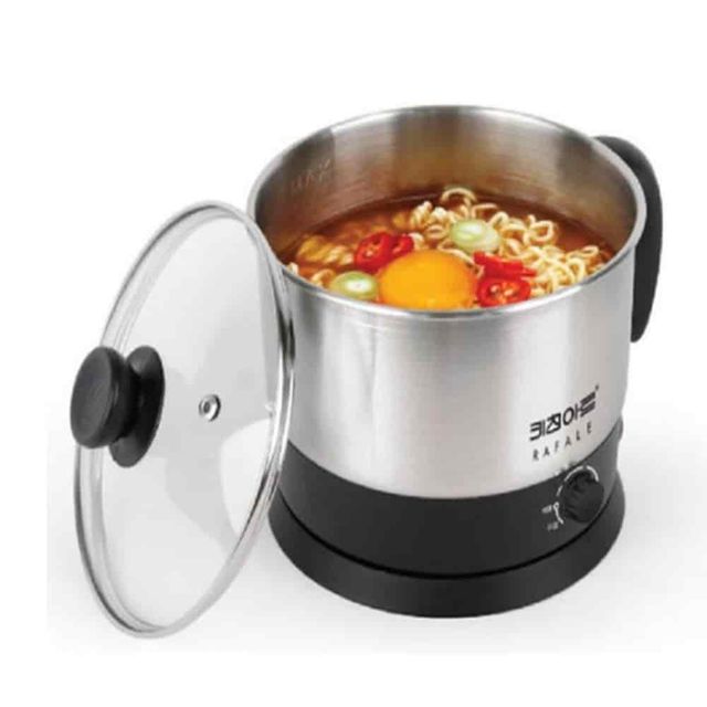 멀티포트 1.2L 전기멀티포트 여행용라면포트 전기냄비 캠핑용포트