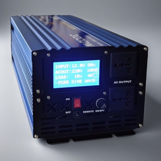 벨류텍 순수정현파 3000W 대형 LCD 인버터 무료장착