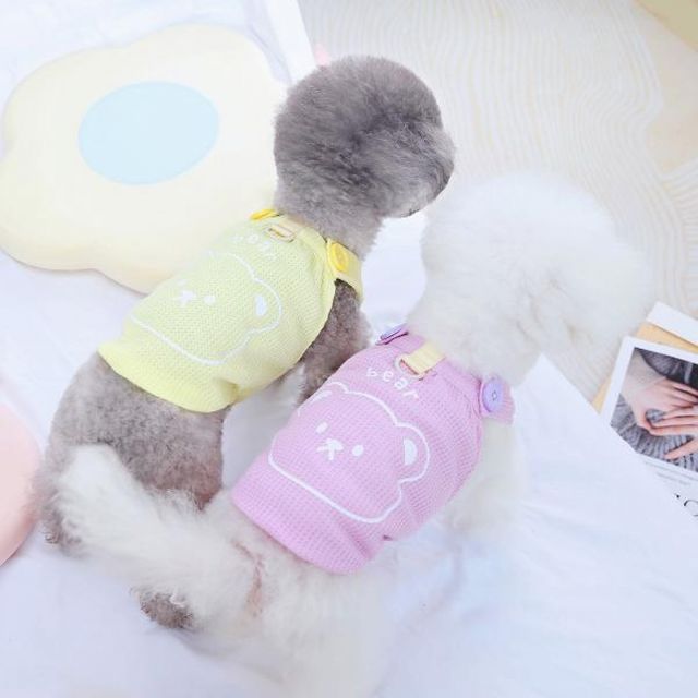 올인원 강아지 강아지옷 실내복 애견 애견티셔츠 멜빵바지 외출복 반려견티셔츠 골덴