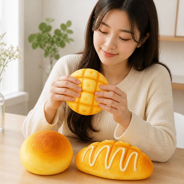 스퀴시 주물럭 말랑이 베이커리 1P 클레이 만들기 미술놀이 교구