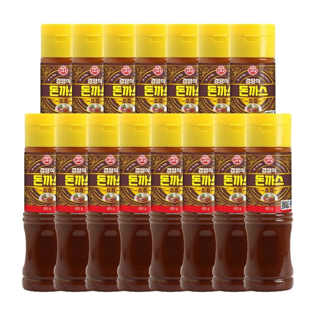 경양식 돈까스 소스 455g 15개 세트